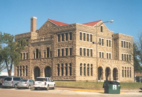 Archer County courthouse, Archer City, Texas 