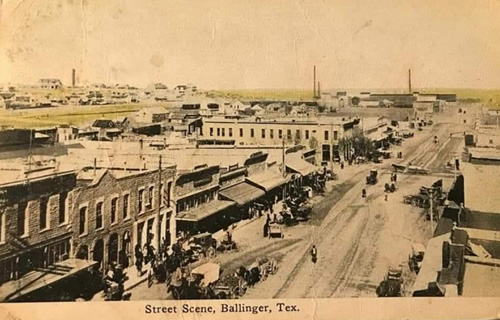 Ballinger TX - street scene