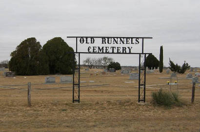 Ballinger Tx Old Runnels Cemetery