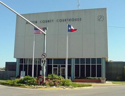 1960 Austin County Courthouse, Bellville, Texas