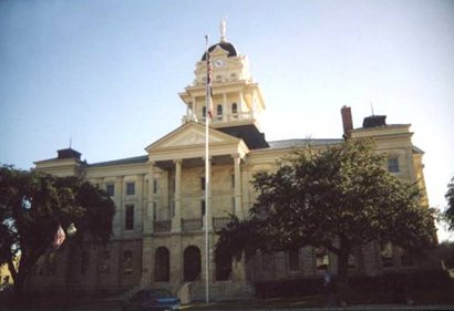 Restored Bell County Courthouse, Belton, Texas