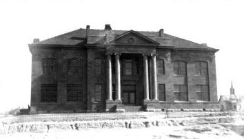 1908 Howard County courthouse in Big Spring Texas