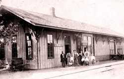 Texas T& P depot 1896