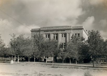 Reagan County courthouse, Big Lake, Texas old photo