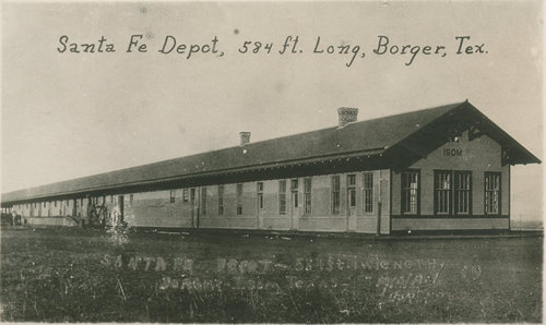 Borger TX - Santa Fe Depot