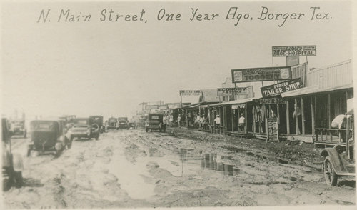 Borger TX - North Main Street