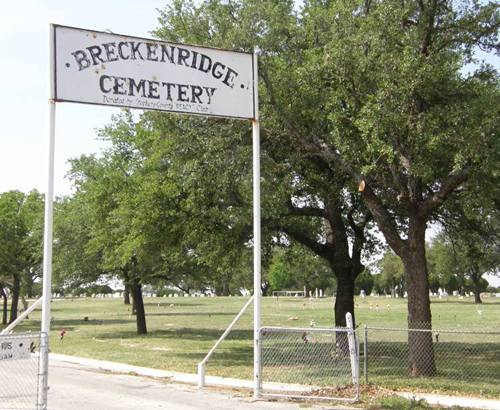 TX - Breckenridge Cemetery