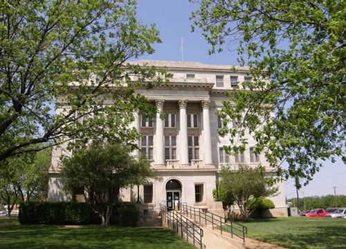  Brenkenridge, Texas - 1926 Stephens County Courthouse,