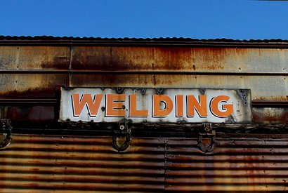 Brenham TX Welding Sign