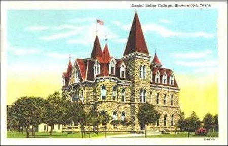 Brownwood, Texas - Daniel Baker College