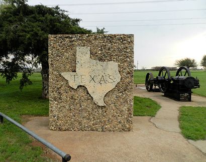 Burkburnett Tx - Texas Welcome Marker