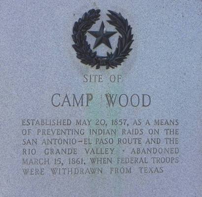 Camp Wood Centennial Marker