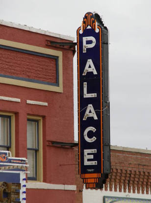 Canadian TX - Palace Theatre neon sign