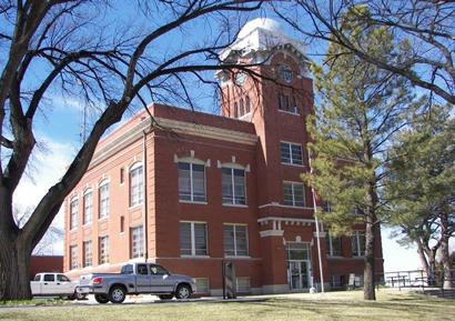 Hemphill County Courthouse, Canadian, Texas today