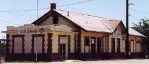 Coleman Texas depot