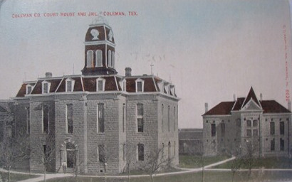 TX - 1884 Coleman County Courthouse and Jail