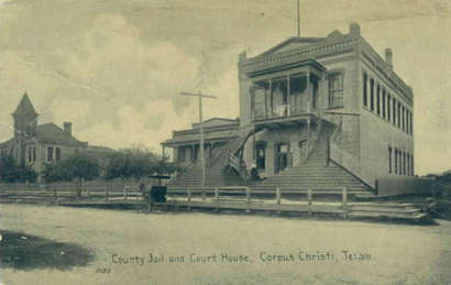 Corpus Christi, Texas - Nueces County Courthouses and old jail