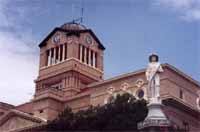 Navarro County courthouse and Confederate Monument,  Corsicana Texas