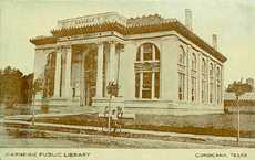 Carnegie Library in Corsicana, Texas