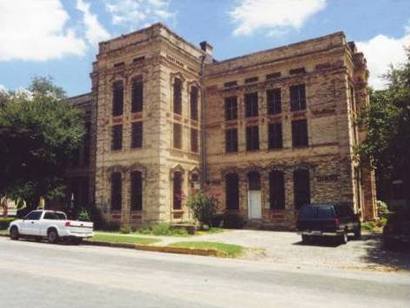 Former Gonzales County jail, Gonzales, Texas designed by Eugene Heiner