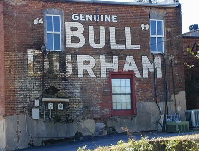 Grand Saline TX Bull Durham Ghost Sign