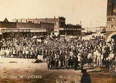 Armistice Day Granger Texas historic photo
