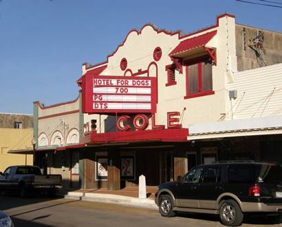 Hallettsville TX Cole Theatre