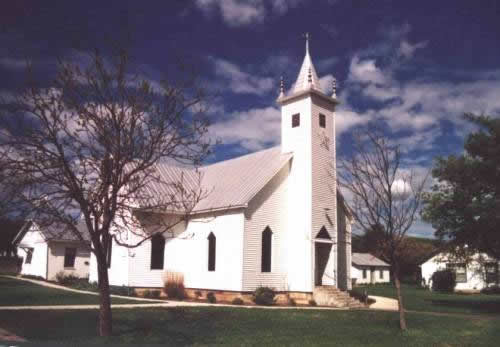 St. James Lutheran Church in Harper, Texas