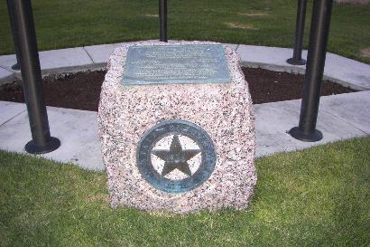 Caldwell County Texas centennial marker