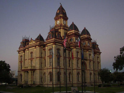 The 1894 Caldwell County Courthouse, Lockhart, Texas