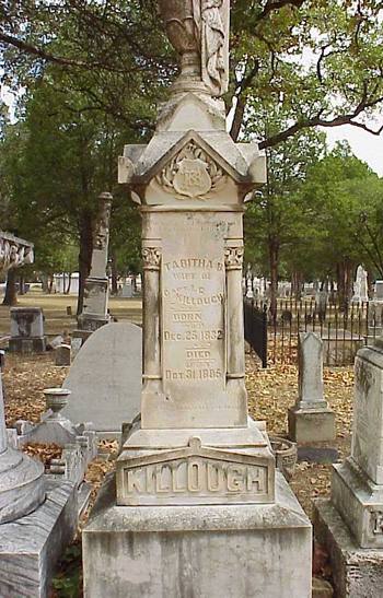 TX - La Grange Cemetery tombstones