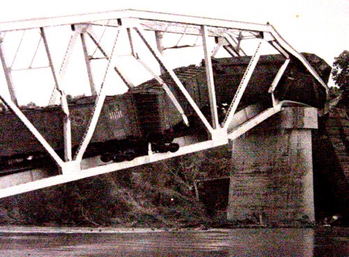 La Grange TX - Train Wreck Bridge