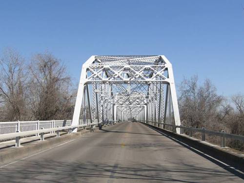 Fayette County Colorado River Thru Truss Bridge, La Grange, Texas