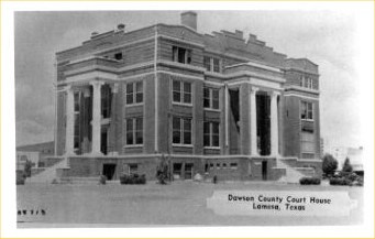 TX - Dawson County Courthouse, Lamesa, Texas
