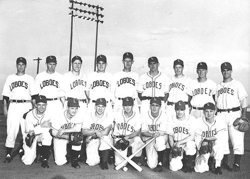 Lamesa Lobos 1948 Official Team Photo, Texas baseball
