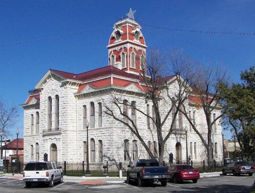 Lampasas County Courthouse today, Lampasas Texas