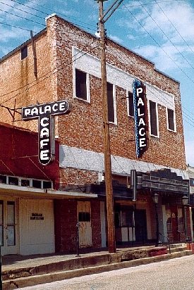 Palace Theater and Palace Cafe, Marlin, Texas