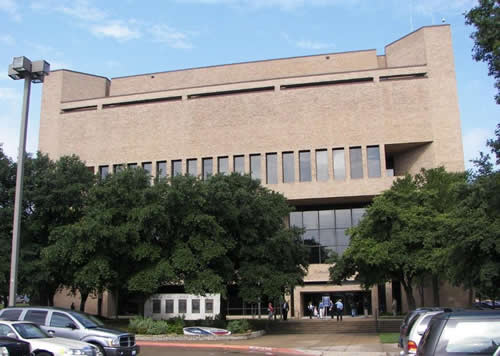 1979 Collin County Courthouse in McKinney Texas