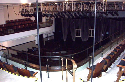 TX - McKinney Performaing Arts Center, former Collin County Courthouse distric courtroom, now theater