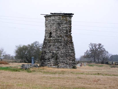 Muldoon Tx -  Stone water tank