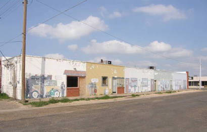Muleshoe Tx - Mural Building