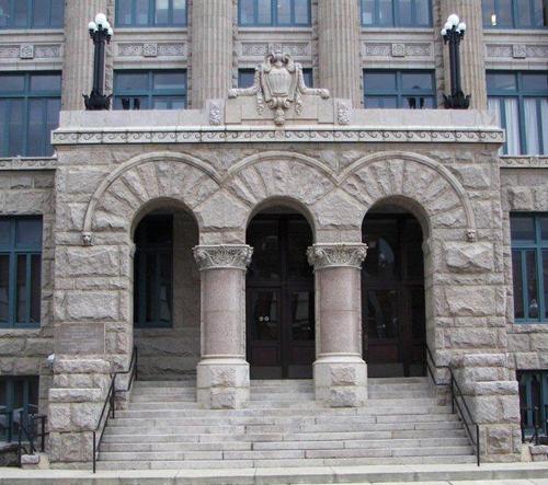 Palacio de justicia del condado de Lamar, París Texas.