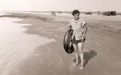 Port Aransas TX 1950s beach