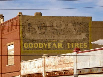 Quanah Tx Goodyear Tires Ghost Sign 