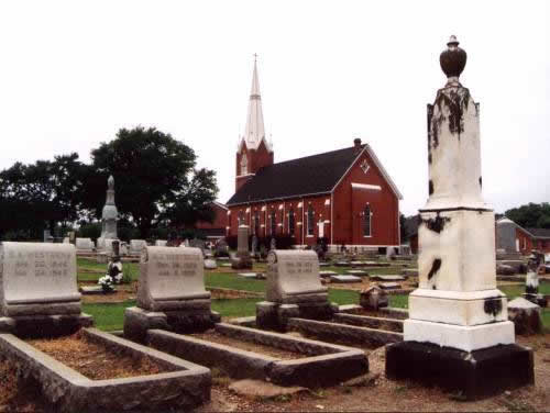 Round Rock Texas 1894 PalmValleyLutheran Church and Cemetery