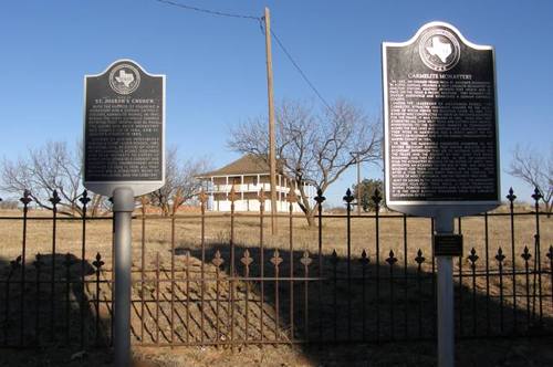 Stanton Tx - Convent and Historicl Markers 