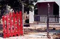 red  gate of ranch , Longfellow Texas