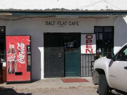 Salt Flat Texas - Salt Flat Cafe