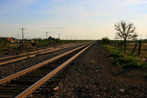 Toyah Texas railroad tracks