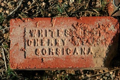 Corsicana brick in Toyah Texas